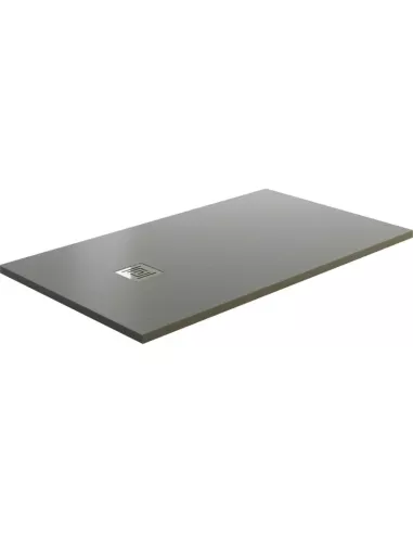 Receveur de douche Ardesia Plus gris GME | 80x80 à 200x80 cm
