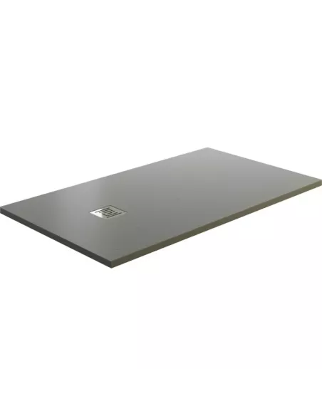 Receveur de douche Ardesia Plus gris GME | 100x100 à 220x100 cm