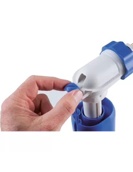 Robinet flotteur WC silencieux SIDER | Alimentation latérale 3/8"