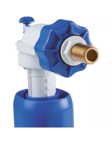 Robinet flotteur WC silencieux SIDER | Alimentation latérale 3/8"