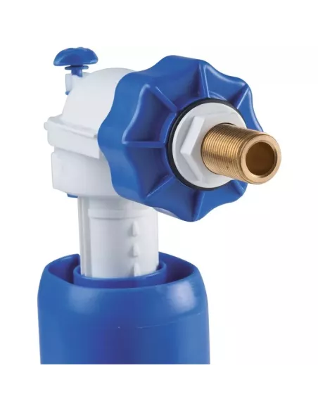 Robinet flotteur WC silencieux SIDER | Alimentation latérale 3/8"