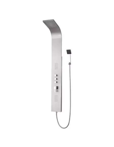 Colonne de douche hydromassante GOCTA blanche GME | 3 fonctions et 2 jets