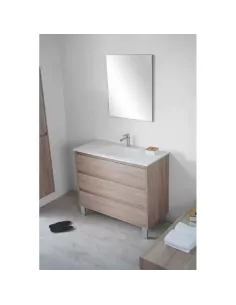 Meuble salle de bain au sol complet cambrian BOX 80 - OPENBATH