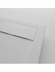 Grille inox blanc receveur STYLE PLUS 80 - GME