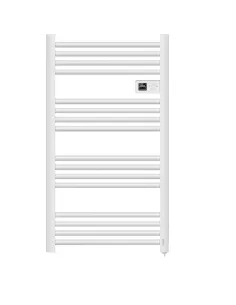 Sèche-serviettes électrique Løksa Varma 500W blanc mat digital