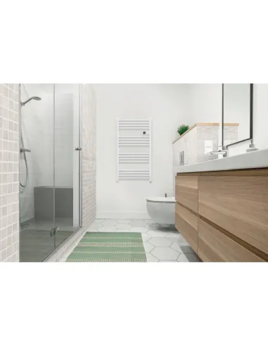 Sèche-serviettes électrique Løksa Varma 500W blanc mat digital