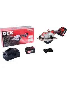 Scie circulaire sans fil DCK 20V brushless 125 mm – 2 vitesses 45mm