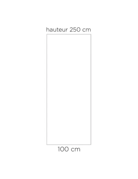 Panneau mural douche Kinedo Kinewall blanc satiné 100x250 cm