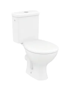 Pack WC à poser SIDER avec bride | Sortie horizontale, chasse 3/6 L