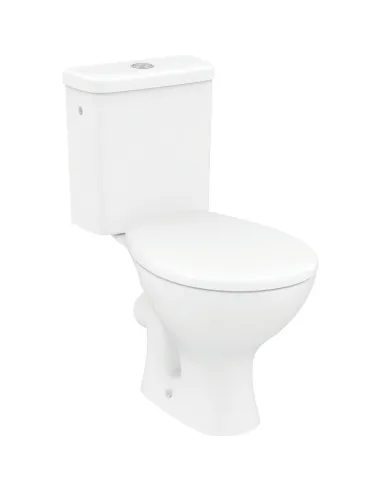Pack WC à poser SIDER avec bride | Sortie horizontale, chasse 3/6 L