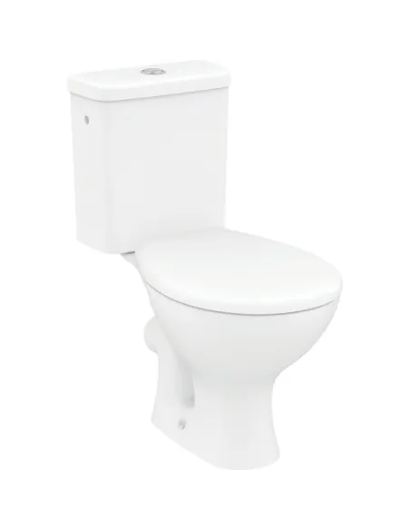 Pack WC à poser SIDER avec bride | Sortie horizontale, chasse 3/6 L